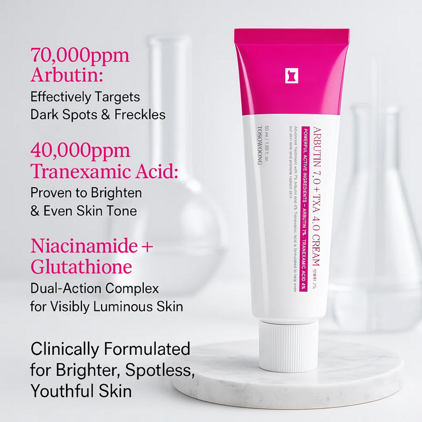 Revive Cream: Abutin 7% + Traneaxamic Acid 4%