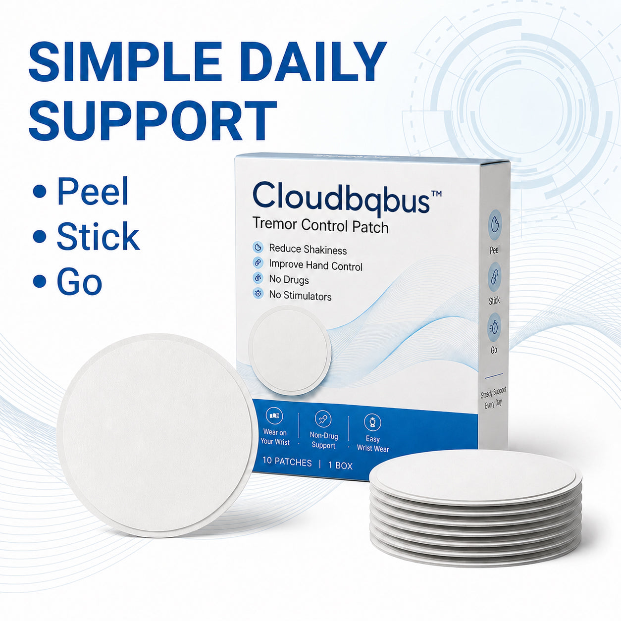 Cloudbqbus Tremor Control Patch