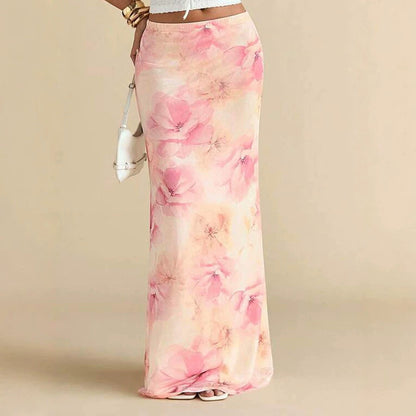 Floral Mermaid Dress Elegant And Sexy