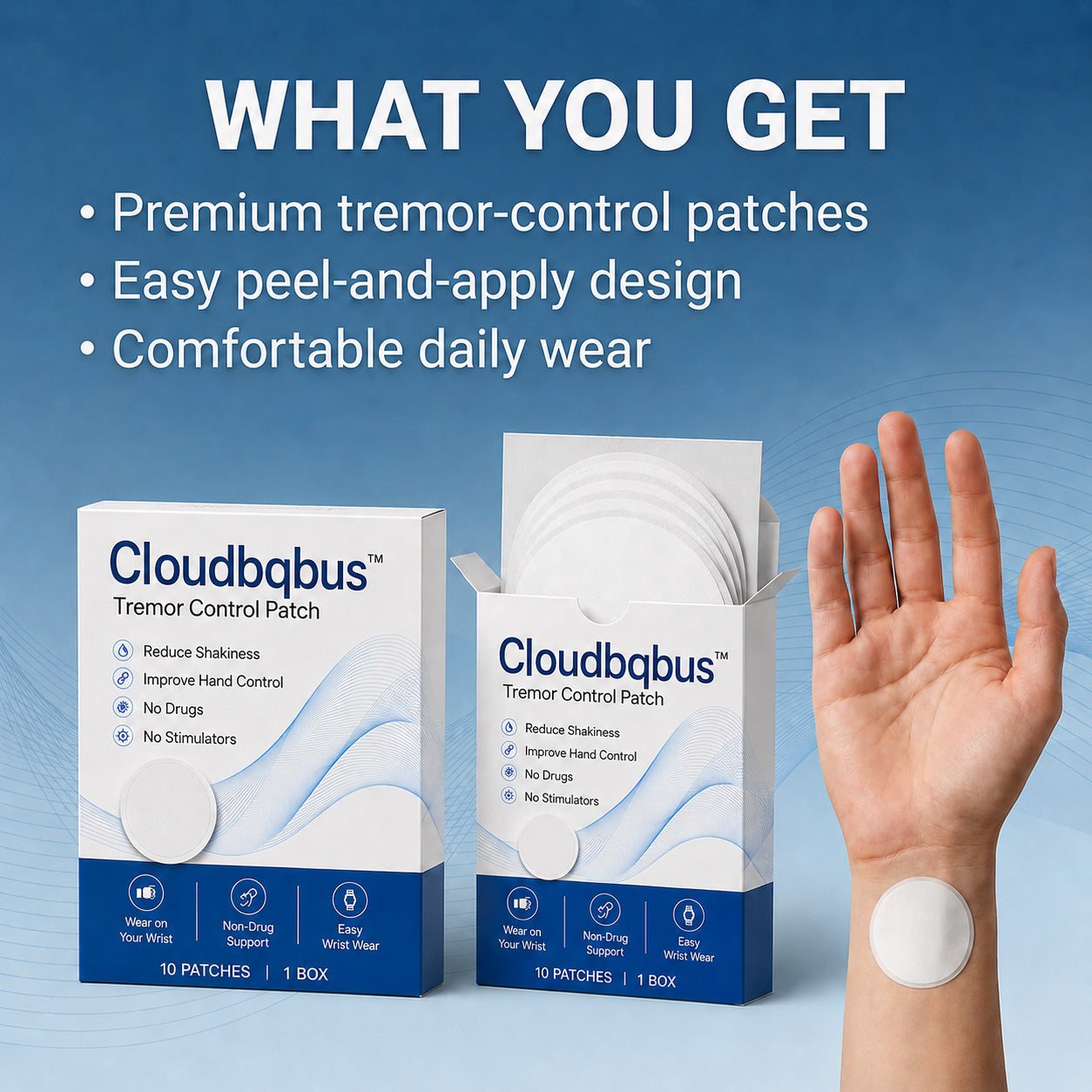 Cloudbqbus Tremor Control Patch
