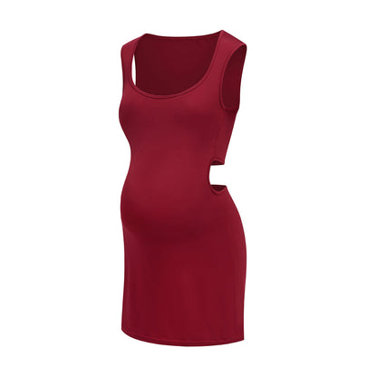 Open Back Sleeveless Bodycon Mini Dress