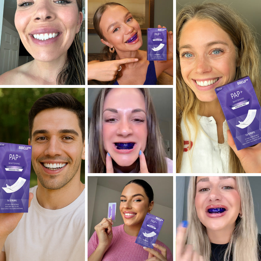 BBOJI™ PAP+ WHITENING Teeth whitening strips